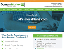 Tablet Screenshot of laprimeraplana.com